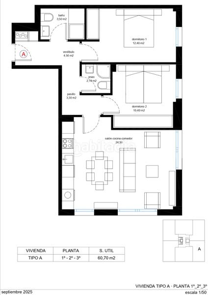 Foto 49e1252e-cb2c-4929-88b1-16c6fb114074. Piccolo appartamento 70m<sup>2</sup> in calle de los viñales 10 in Soto del Barco
