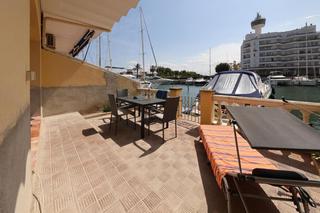 Rez-de-chausse  Carrer cavall de mar. Empuriabrava, partamento planta baja, con 1 dormitorio, terraza