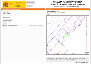 Propriété  Calle carretera ceutí. Venta suelo agrario
