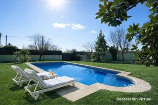 Xalet a El Guijo-Colonia España. Fabulosa vivienda unifamiliar con piscina en colonia españa, gal