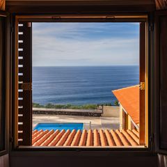 Haus  Pasaje isla de la graciosa. Casa con piscina y apartamento de invitados en la costa de tacor