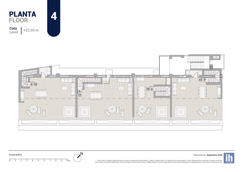 Foto 550ed8f7-f6a7-40a4-8b1a-0078a74c5784. Apartment 99m<sup>2</sup> with parking pool in Poble Nou-Montiboli Vila Joiosa (la)