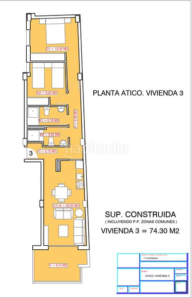 Foto a7383e61-2e91-45a4-a1c6-e3cbfa4abda9. Pis 81m<sup>2</sup> amb piscina a El Acequión Torrevieja