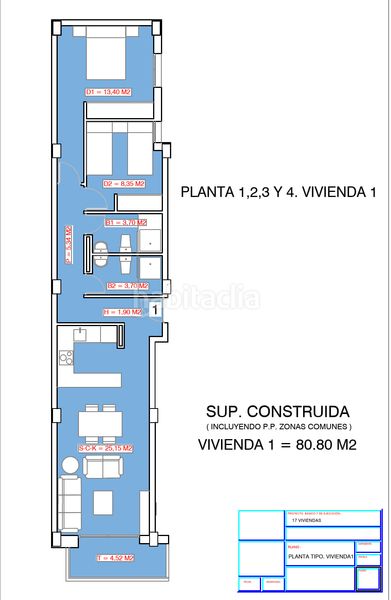 Foto 8b493904-12fb-4099-8684-bbcf8504c875. Pis 82m<sup>2</sup> amb piscina a El Acequión Torrevieja