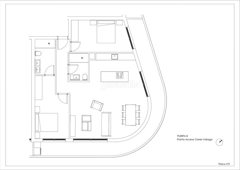 Foto 37a5eaaa-b1ec-4c39-8cfd-7a0672df9a9c. Apartament 105m<sup>2</sup> amb calefacció aparcament piscina a Pueblo Calp