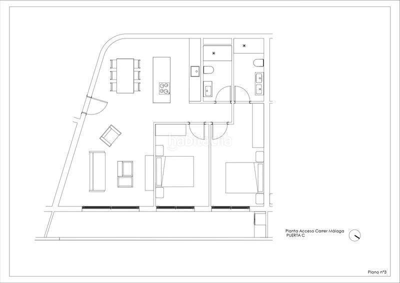 Foto 33c33a09-30d9-47cf-ab1b-bdbe48ceff1e. Apartament 134m<sup>2</sup> amb calefacció aparcament piscina a Pueblo Calp