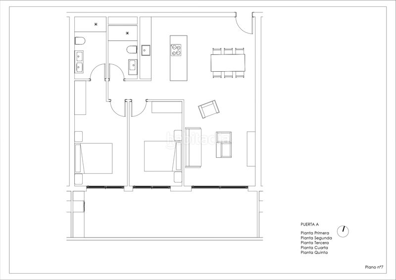 Foto 7430a8ad-e80f-411d-aae9-34851269faa2. Apartament 134m<sup>2</sup> amb calefacció aparcament piscina a Pueblo Calp