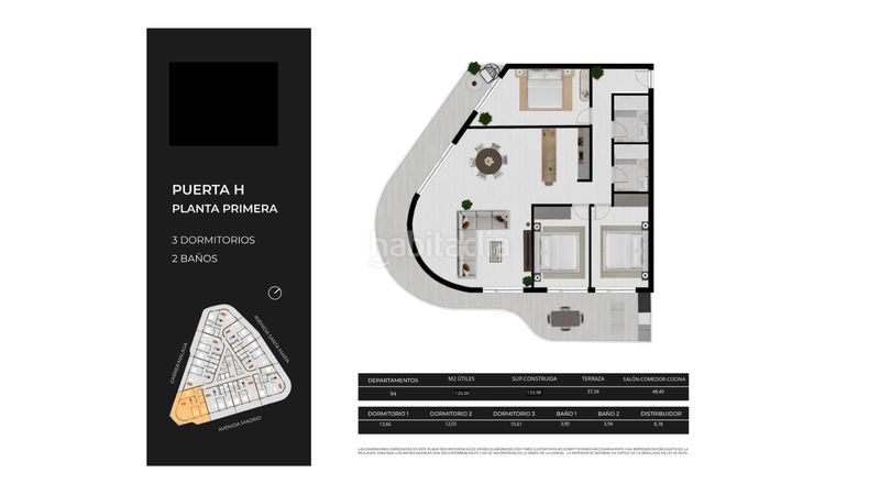 Foto bfcd0554-a59c-4627-a97b-36cf5d9967cc. Apartament 134m<sup>2</sup> amb calefacció aparcament piscina a Pueblo Calp