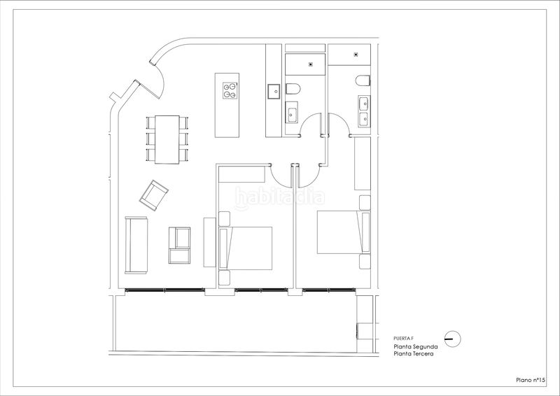 Foto fe30167c-a4df-4faa-8ae8-b004fc0773c1. Apartament 134m<sup>2</sup> amb calefacció aparcament piscina a Pueblo Calp