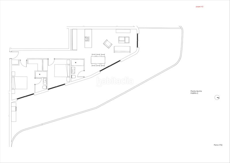 Foto 41c1ac59-6f85-483e-b346-d98b28219081. Apartament 113m<sup>2</sup> amb calefacció aparcament piscina a Pueblo Calp
