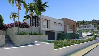 Xalet a Diseminado poligono 12 11. Villa icono de lujo con vistas al mediterráneo en marbella