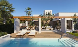 Xalet a Ronda federico garcía lorca 16. Villa de lujo con piscina privada y solárium a 700 m del mar en