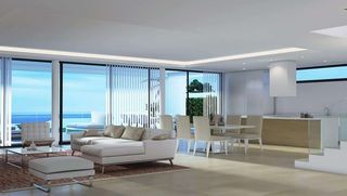 Chalet in Urbanizacion pueblo placido 2. Villa en manilva con piscina privada y vistas al mar