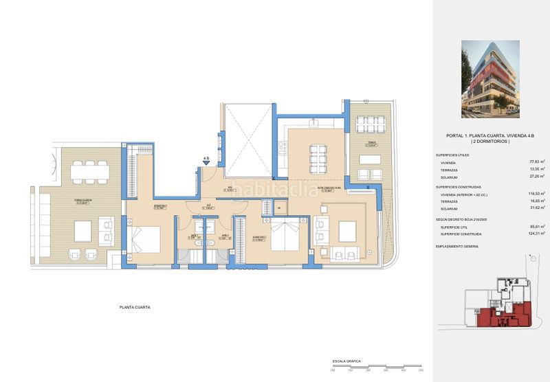 Foto 4f8bcb06-f26d-462b-92f6-0912b6341a14. Apartament 124m<sup>2</sup> a calle milagrosa 8 a Paseo Marítimo Oeste - Pacífico Málaga