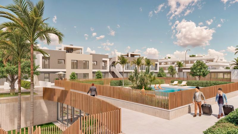 Foto 4f512a74-6c4f-4c9c-9a64-692cb4fccd8d. Casa bifamiliare 173m<sup>2</sup> con riscaldamento piscina in El Mojón Pilar de la Horadada