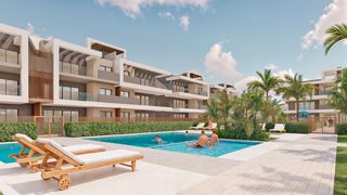 PARA INVERSORES - Bungalows de obra nueva con jardín o solárium a 300 m del mar en Pilar de la Horad