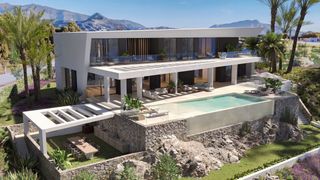 Villa de Lujo con Vistas al Mar en Estepona