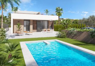 Villas independientes con piscina privada · Exclusividad y confort en Vera