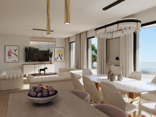 Villa de lujo en Finestrat con vistas al mar y piscina privada