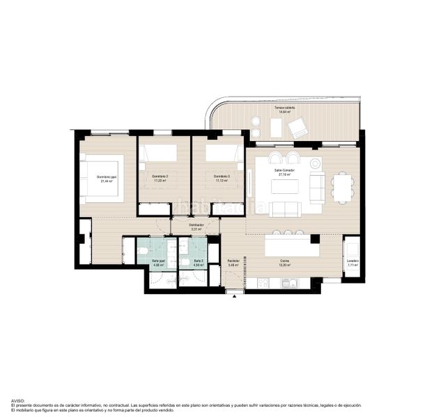 Foto f385f5f3-5712-4805-b75c-457e569f989f. Appartement 142m<sup>2</sup> dans diseminado ensanche sur i 3v dans Nueva Alcántara Marbella