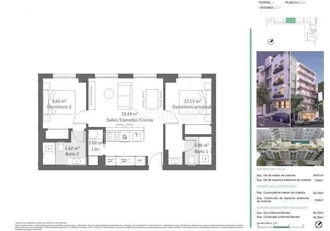 Foto 14460b5b-cd4c-464b-94a9-eb03c2e12984. Apartament 83m<sup>2</sup> a calle héroe de sostoa 90 a La Princesa Málaga