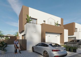 Maison jumelée à Marina urbanizable 62. Adosados modernos a 1 km del mar — confort y estilo en elche