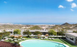 Apartament a Poligono p.p.aguilon club 319. Residencial con vistas al mar en pulpí — diseño moderno, natural