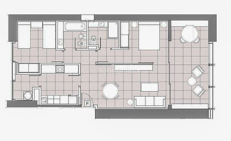 Foto 1301e233-8599-484e-982e-496e48aa0f88. Apartament amb calefacció piscina a Playa Poniente Benidorm