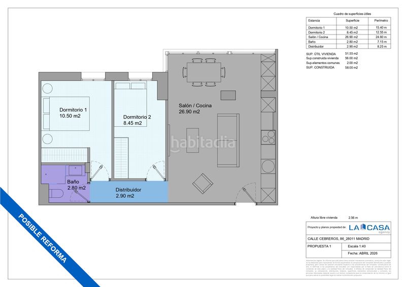 Foto fe3c7ead-4cd0-4e44-bc1c-a6ef6b159f20. Pis amb calefacció a Lucero Madrid