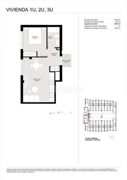 Foto 0107e3f4-77e4-4559-bf68-3244c144d551. Flat 52m<sup>2</sup> in carrer del mestre lope 41 in El Castell Burjassot