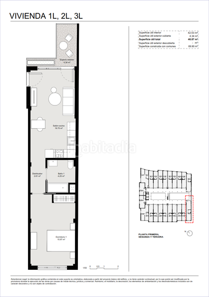 Foto 70505373-854c-443d-bed1-f6876f133e5e. Appartamento 54m<sup>2</sup> in carrer del mestre lope 41 in El Castell Burjassot