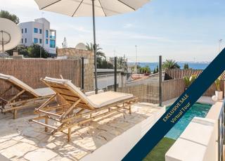 Casa en Osca d' 9. Acogedor chalet con vistas al mar en coveta fum