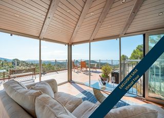 Haus in Relleu. Chalet independiente en relleu con vistas al mar y a la montaña