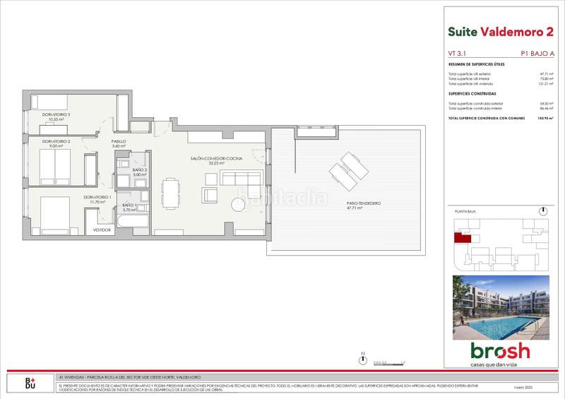 Foto e1113ba2-3231-4358-b219-c5843faa833f. Appartement 150m<sup>2</sup> dans calle gabriela mistral 21 dans Hospital Valdemoro