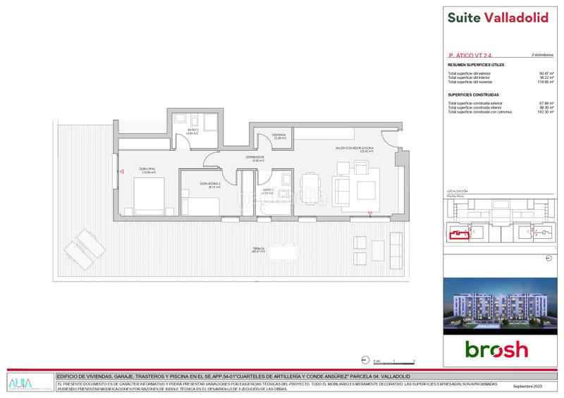 Foto afbb77f8-9c2e-41c1-8940-b454e6f7dc85. Appartamento 142m<sup>2</sup> con piscina in Delicias Valladolid
