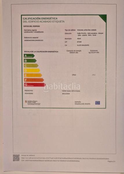 Foto debcd3d5-a803-4da9-ace6-c14d75acb662. Casa con riscaldamento parcheggio in Alaró