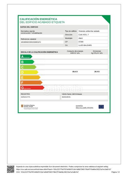 Foto 31dff82b-e2f6-4b7b-b6e4-8daab8a556ba. Casale in Alaró