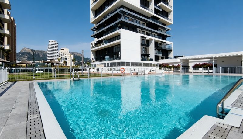 Foto cbcf50ad-0b6d-4950-a01c-4ae758d1e605. Apartament amb calefacció aparcament piscina a Marisol Park - Ortembach - Los Almendros Calp