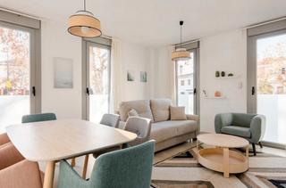 Miete Appartement  Calle corralón de ganivet 2. Centrico piso a estrenar con dos dormitorios y dos baños