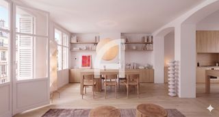 Pis en Recoletos. Exclusiva vivienda junto a la plaza de la independencia.