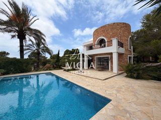 Affitto Casa in Cala Vedella-Cala Tarida. Casa con vistas a es vedrá y piscina