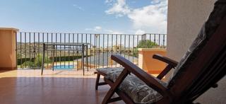Miete Appartement in Los Collados-Los Geraneos. Alquiler de acogedora vivienda con vistas a la piscina