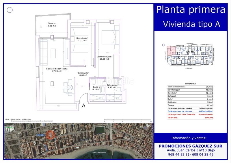 Foto 75208a52-6c0c-47df-93bb-04997b7b7817. Apartament amb aparcament piscina a El Rubial Águilas