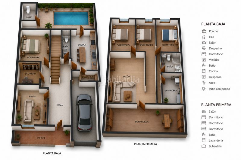 Foto c2fca497-9f3e-4879-92bd-2f43a5ef9761. Casa amb calefacció aparcament piscina a Tomelloso