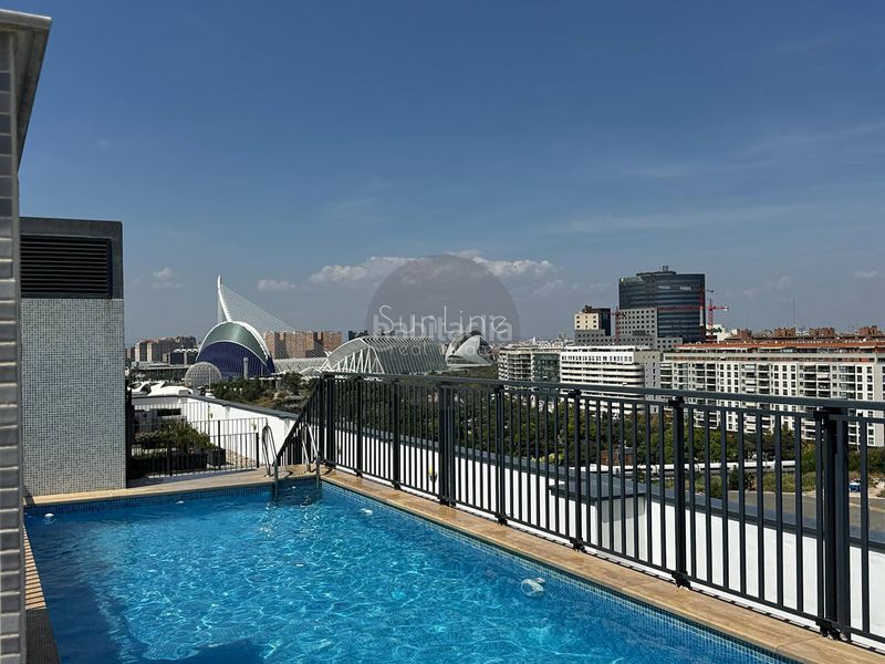 Foto 8ec10087-4505-4614-8579-4a38b740a1ed. Rent flat with parking pool in La Punta Valencia