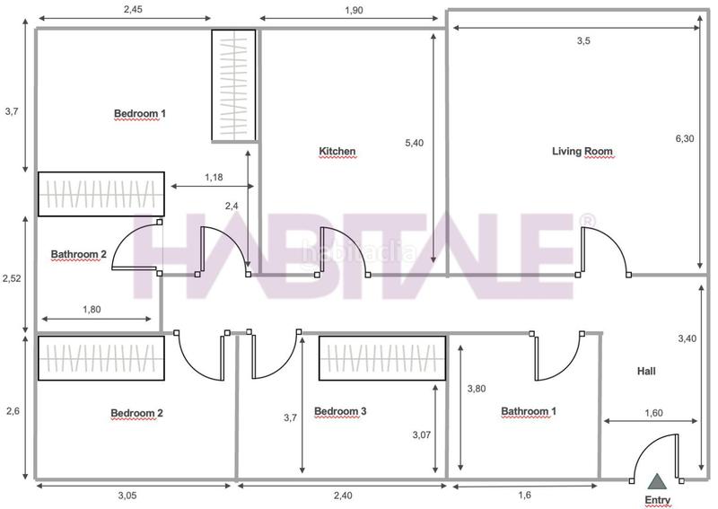 Foto 7e2a96ef-6ca6-45ff-b83b-2054db8145ac. Rent flat in Aiora Valencia