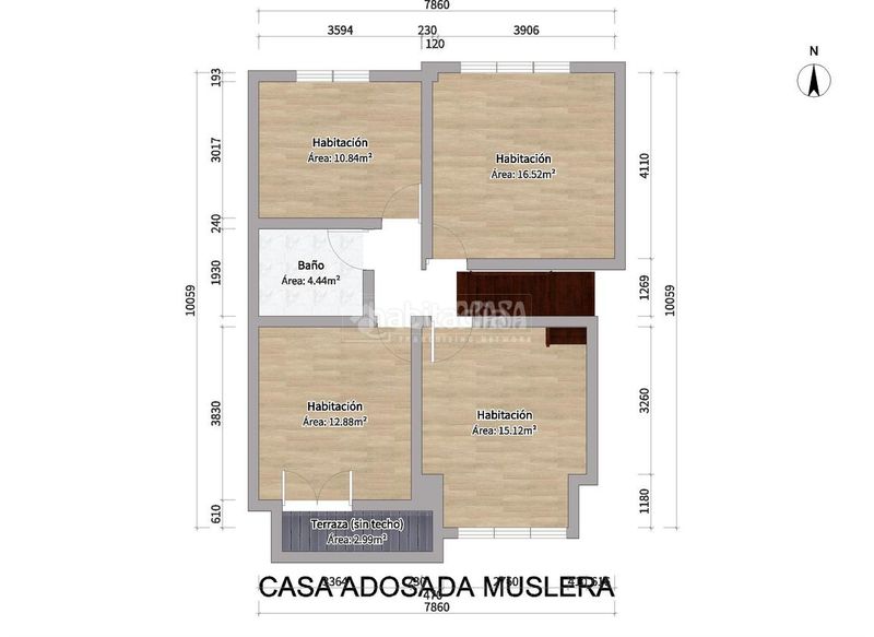 Foto ba820ec4-0f26-410a-937a-420f91a31d23. Casa pareada casa en venta en el astillero en Astillero (El)