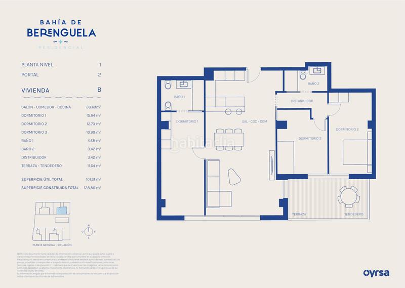 Foto 52f44d8e-f815-4f3a-a1f1-2868e17eb30a. Appartamento 129m<sup>2</sup> in avenida reina berenguela 7 in Rollo - Puente Ladrillo Salamanca