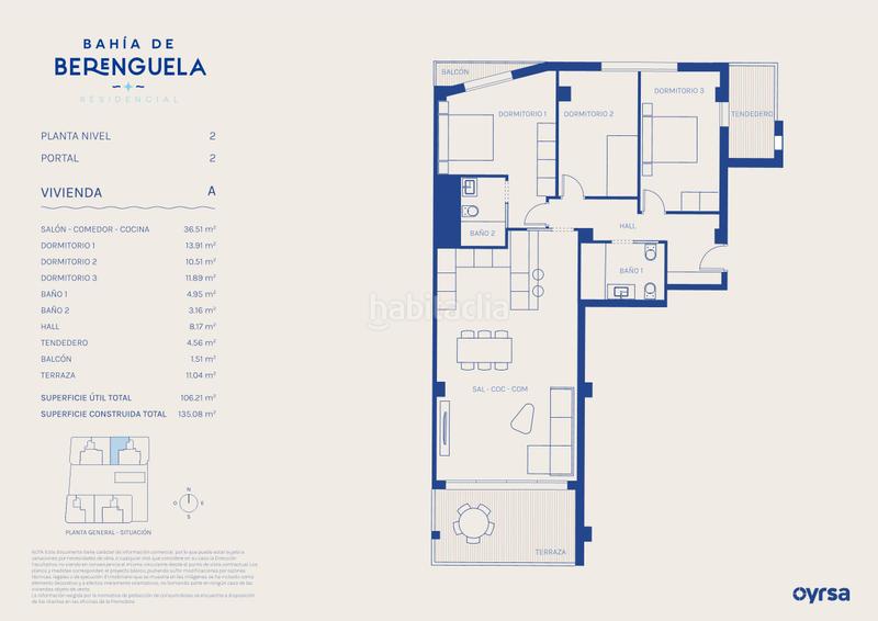 Foto 76624752-e57d-466d-80f9-6f0d4b8bb4da. Flat 135m<sup>2</sup> in avenida reina berenguela 7 in Rollo - Puente Ladrillo Salamanca