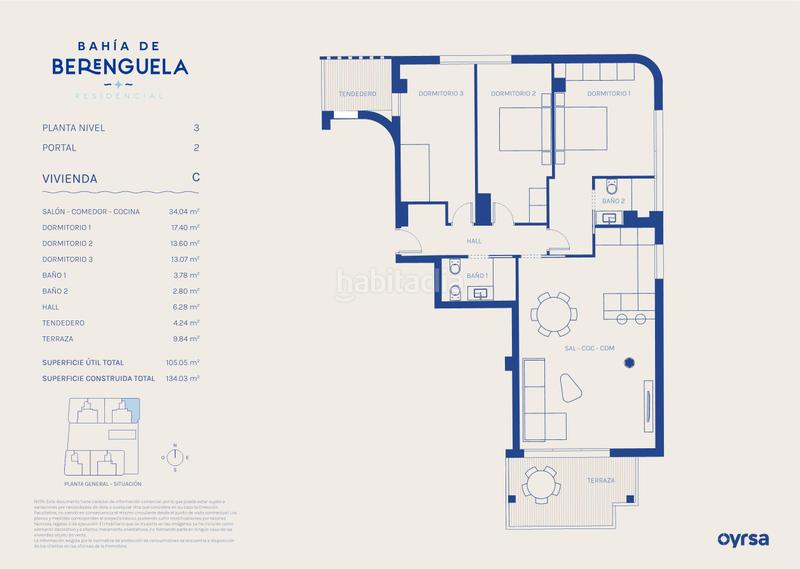 Foto 5522e11f-df7f-48bc-8a54-280e58ca403c. Appartamento 134m<sup>2</sup> in avenida reina berenguela 7 in Rollo - Puente Ladrillo Salamanca